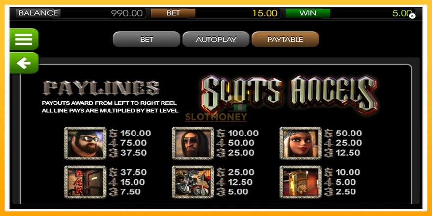 Máquina de jogos Slots Angels - chance de ganhar dinheiro, foto 5