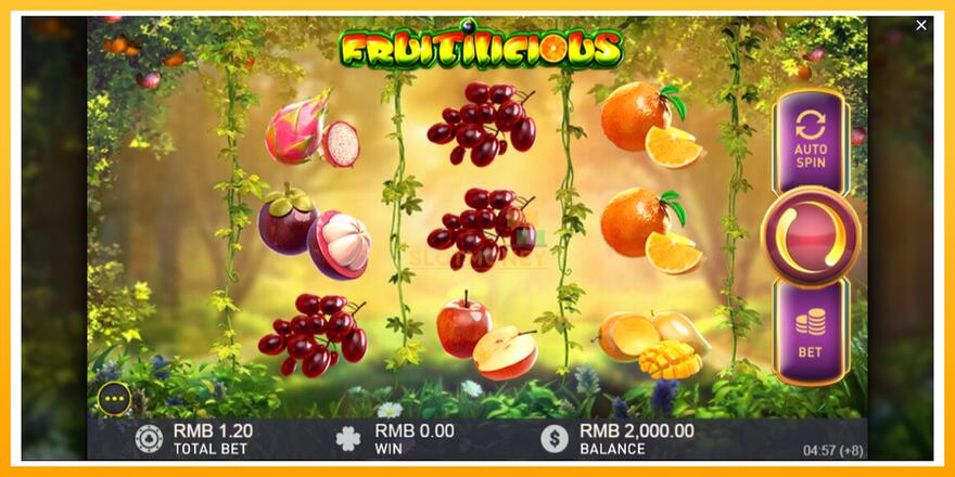 Máquina de jogos Fruitilicious - chance de ganhar dinheiro, foto 2