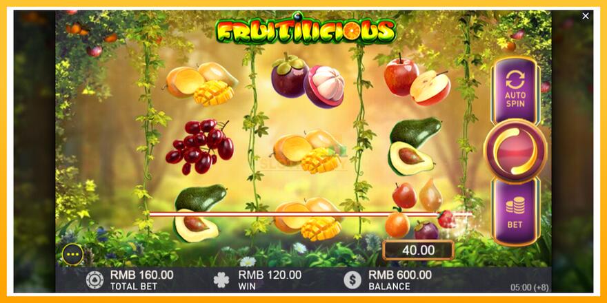 Máquina de jogos Fruitilicious - chance de ganhar dinheiro, foto 4