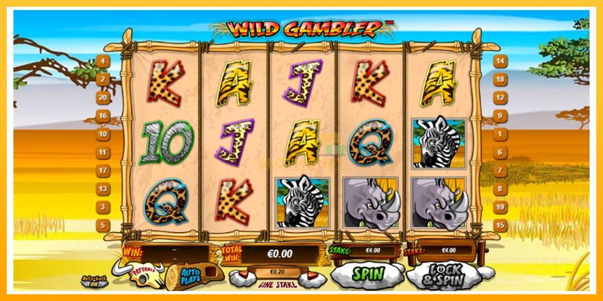 Máquina de jogos Wild Gambler - chance de ganhar dinheiro, foto 1