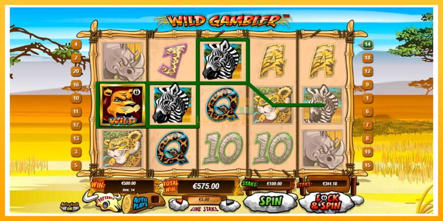 Máquina de jogos Wild Gambler - chance de ganhar dinheiro, foto 2