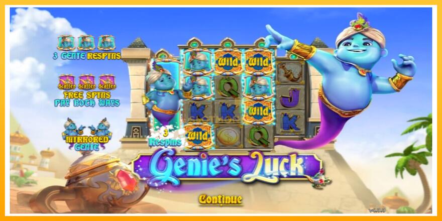 Máquina de jogos Genie’s Luck - chance de ganhar dinheiro, foto 1