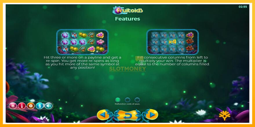 Máquina de jogos Fruitoids - chance de ganhar dinheiro, foto 4