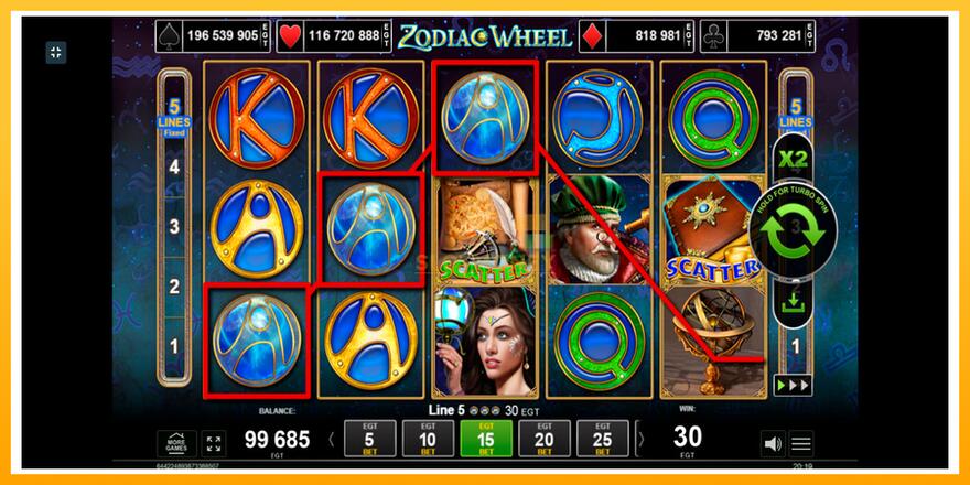 Máquina de jogos Zodiac Wheel - chance de ganhar dinheiro, foto 4