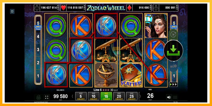 Máquina de jogos Zodiac Wheel - chance de ganhar dinheiro, foto 5