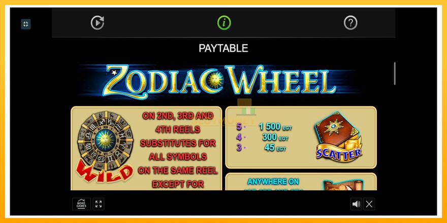 Máquina de jogos Zodiac Wheel - chance de ganhar dinheiro, foto 6