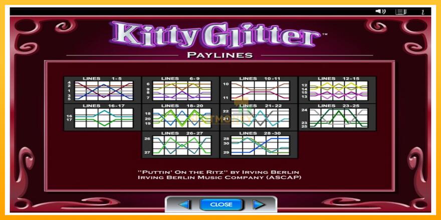 Máquina de jogos Kitty Glitter - chance de ganhar dinheiro, foto 7