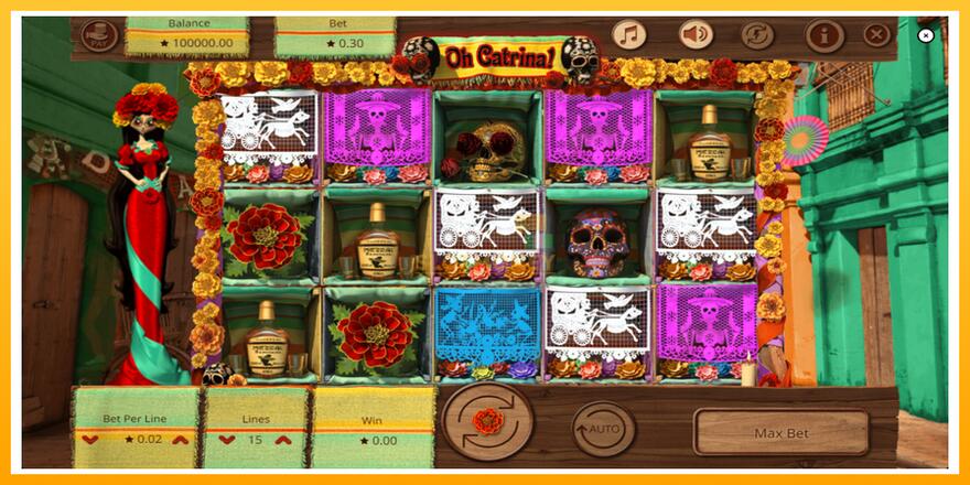 Máquina de jogos Oh Catrina - chance de ganhar dinheiro, foto 1