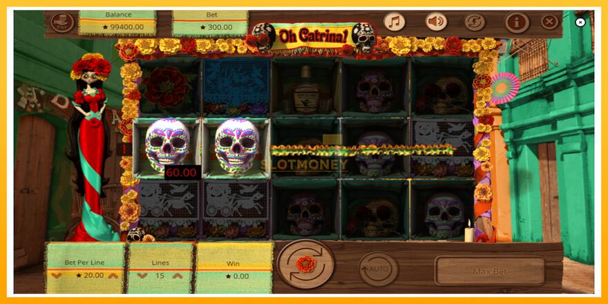 Máquina de jogos Oh Catrina - chance de ganhar dinheiro, foto 2