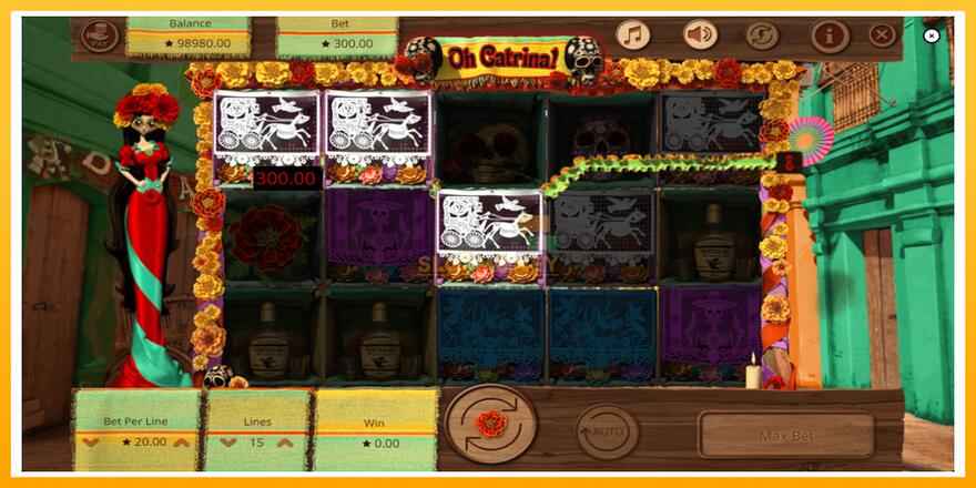 Máquina de jogos Oh Catrina - chance de ganhar dinheiro, foto 3