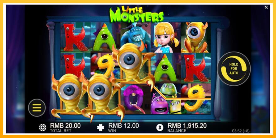 Máquina de jogos Little Monsters - chance de ganhar dinheiro, foto 4