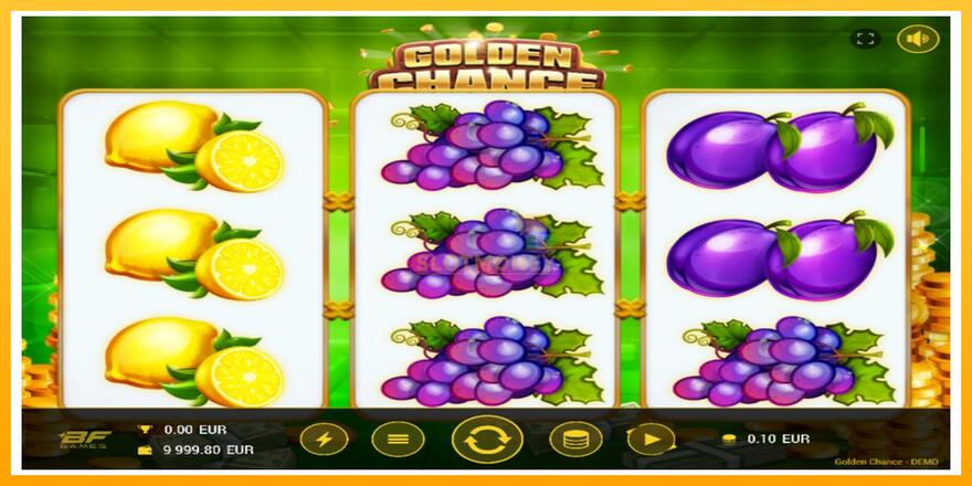 Máquina de jogos Golden Chance - chance de ganhar dinheiro, foto 1