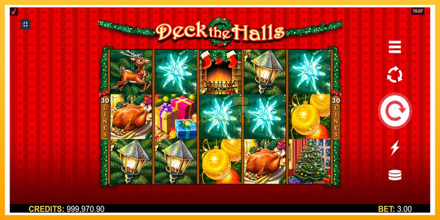 Máquina de jogos Deck The Halls - chance de ganhar dinheiro, foto 1