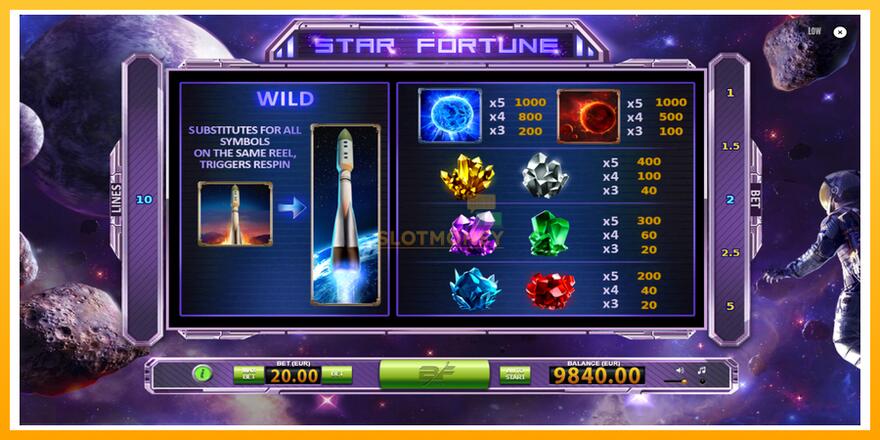 Máquina de jogos Star Fortune - chance de ganhar dinheiro, foto 6