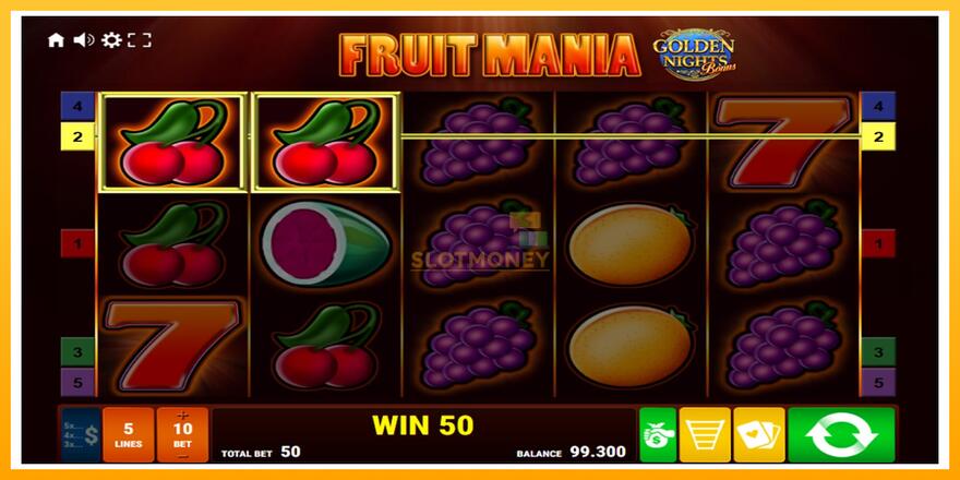 Máquina de jogos Fruit Mania Golden Nights - chance de ganhar dinheiro, foto 2