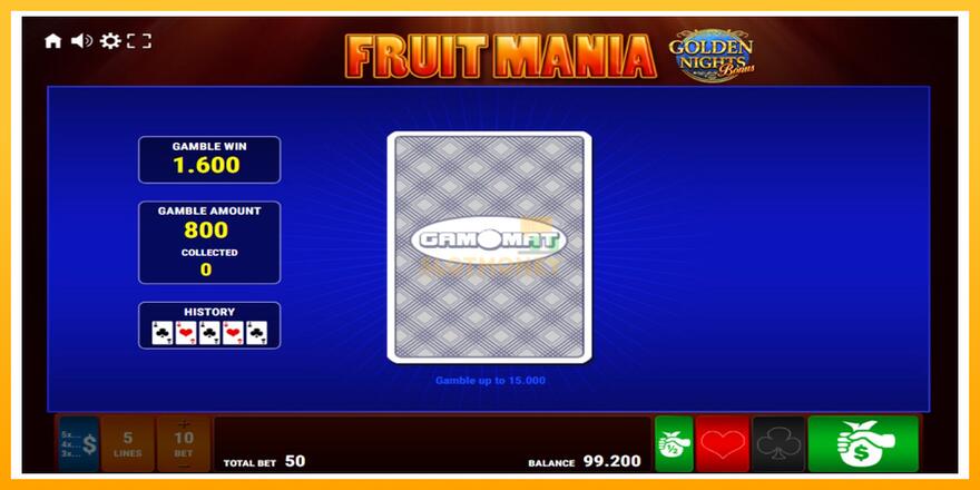 Máquina de jogos Fruit Mania Golden Nights - chance de ganhar dinheiro, foto 4