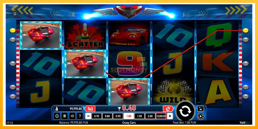 Máquina de jogos Crazy Cars - chance de ganhar dinheiro, foto 3