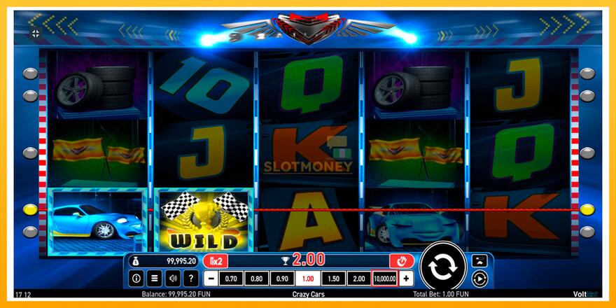 Máquina de jogos Crazy Cars - chance de ganhar dinheiro, foto 4