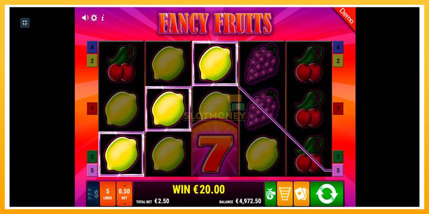 Máquina de jogos Fancy Fruits - chance de ganhar dinheiro, foto 4