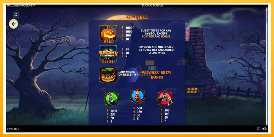 Máquina de jogos Halloween Fortune - chance de ganhar dinheiro, foto 6