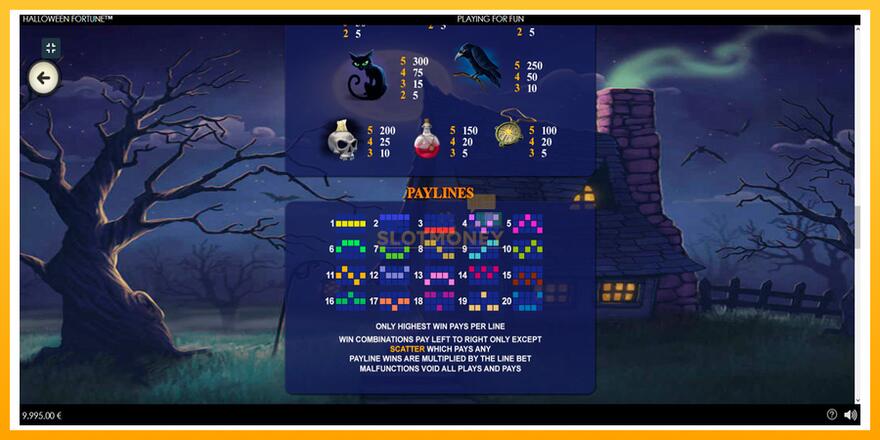 Máquina de jogos Halloween Fortune - chance de ganhar dinheiro, foto 7