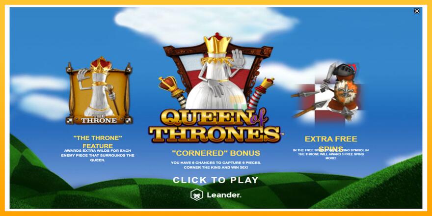 Máquina de jogos Queen of Thrones - chance de ganhar dinheiro, foto 1