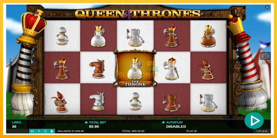 Máquina de jogos Queen of Thrones - chance de ganhar dinheiro, foto 2