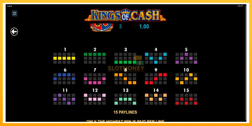 Máquina de jogos Kings of Cash - chance de ganhar dinheiro, foto 7