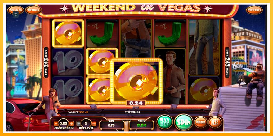 Máquina de jogos Weekend In Vegas - chance de ganhar dinheiro, foto 2