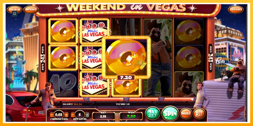 Máquina de jogos Weekend In Vegas - chance de ganhar dinheiro, foto 3