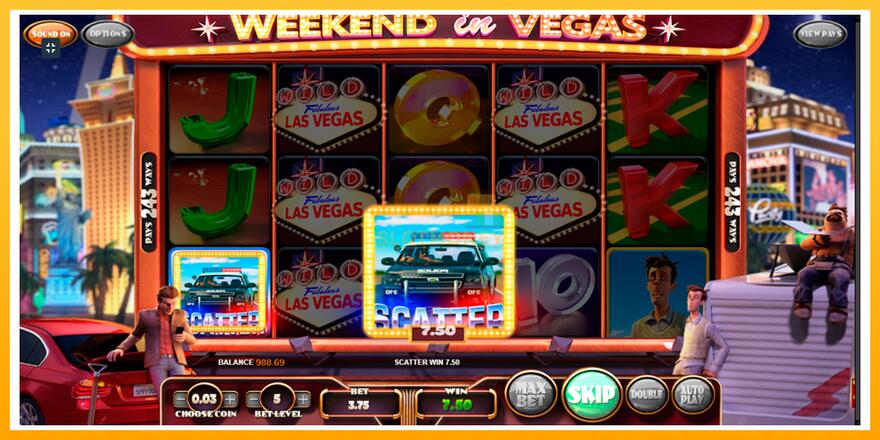 Máquina de jogos Weekend In Vegas - chance de ganhar dinheiro, foto 4