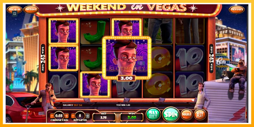 Máquina de jogos Weekend In Vegas - chance de ganhar dinheiro, foto 5