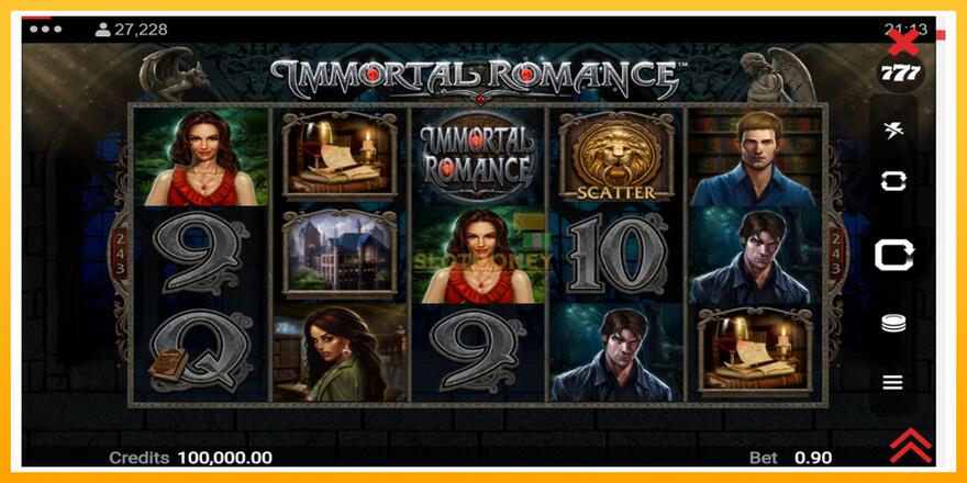 Máquina de jogos Immortal Romance - chance de ganhar dinheiro, foto 2