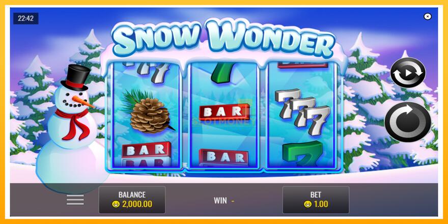 Máquina de jogos Snow Wonder - chance de ganhar dinheiro, foto 1