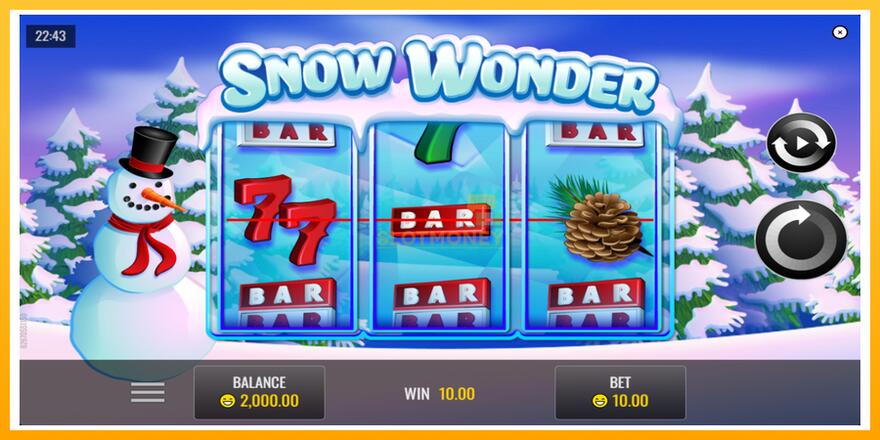 Máquina de jogos Snow Wonder - chance de ganhar dinheiro, foto 2