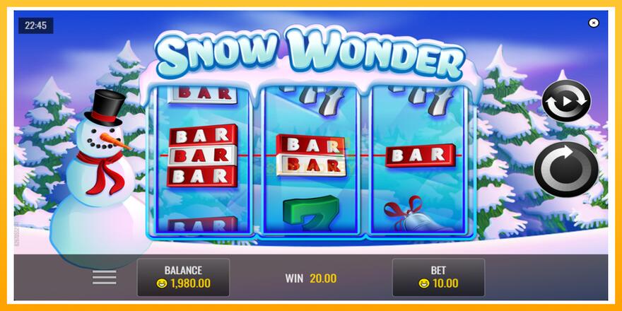 Máquina de jogos Snow Wonder - chance de ganhar dinheiro, foto 3