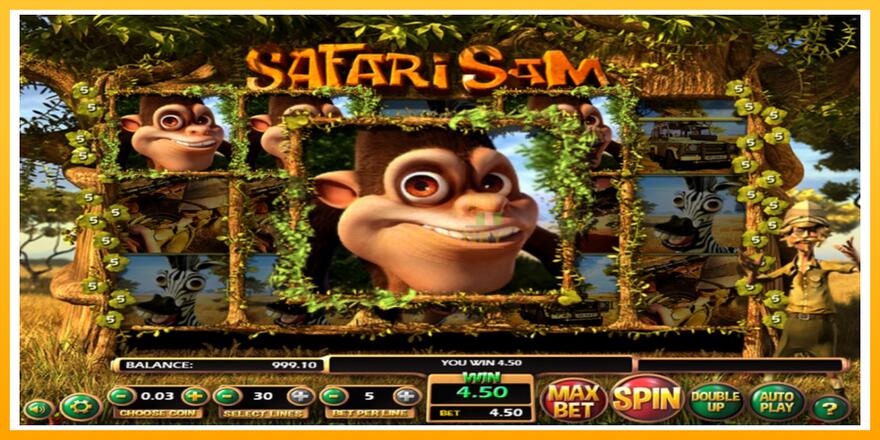 Máquina de jogos Safari Sam - chance de ganhar dinheiro, foto 3