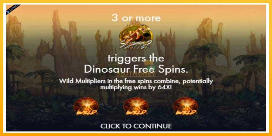 Máquina de jogos Dinosaur Adventure - chance de ganhar dinheiro, foto 1