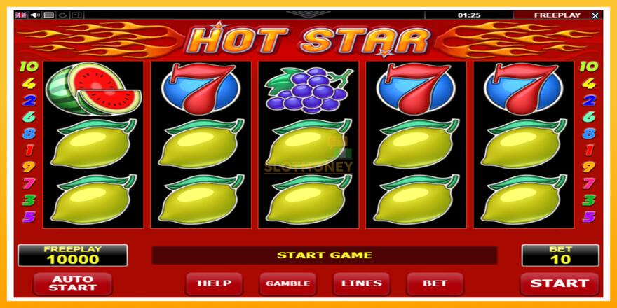 Máquina de jogos Hot Star - chance de ganhar dinheiro, foto 2