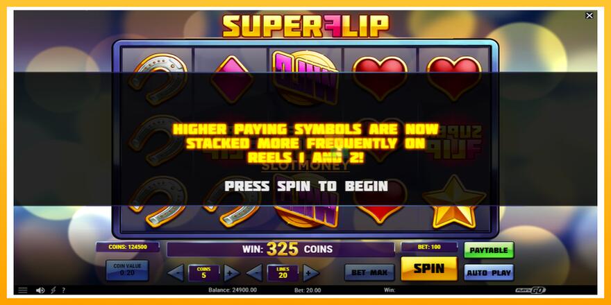 Máquina de jogos Super Flip - chance de ganhar dinheiro, foto 4