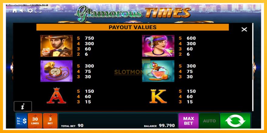 Máquina de jogos Glamorous Times - chance de ganhar dinheiro, foto 7