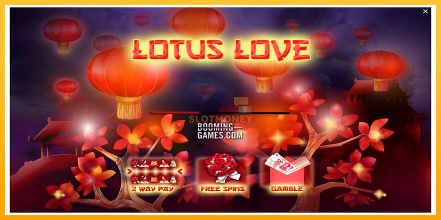 Máquina de jogos Lotus Love - chance de ganhar dinheiro, foto 1