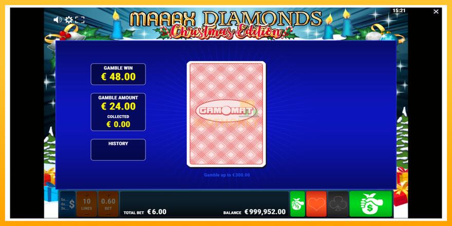 Máquina de jogos Maaax Diamonds Christmas Edition - chance de ganhar dinheiro, foto 4