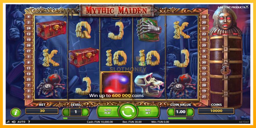 Máquina de jogos Mythic Maiden - chance de ganhar dinheiro, foto 1