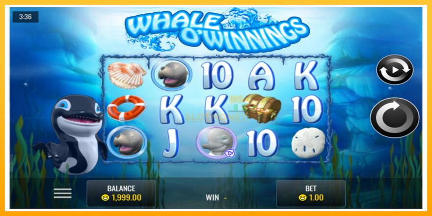 Máquina de jogos Whale O’Winnings - chance de ganhar dinheiro, foto 1