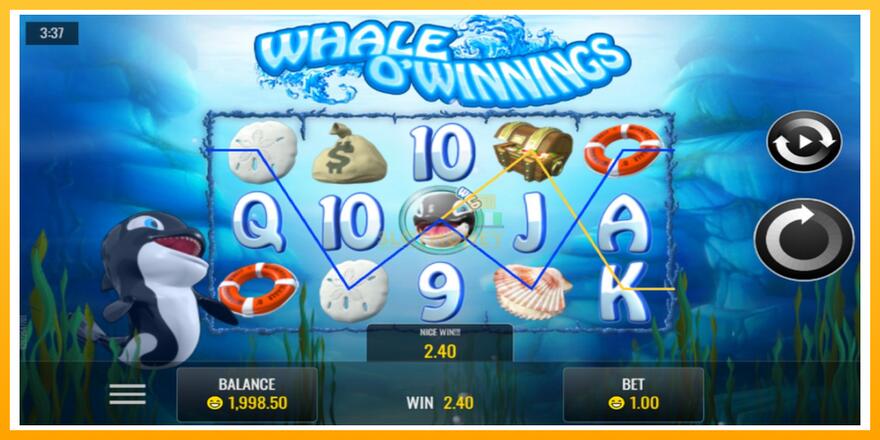 Máquina de jogos Whale O’Winnings - chance de ganhar dinheiro, foto 2