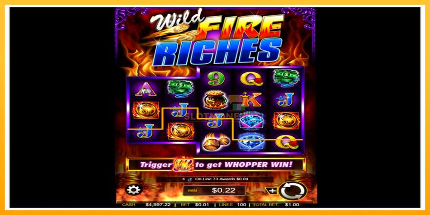 Máquina de jogos Wild Fire Riches - chance de ganhar dinheiro, foto 2