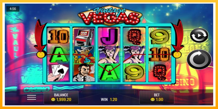 Máquina de jogos Vintage Vegas - chance de ganhar dinheiro, foto 2