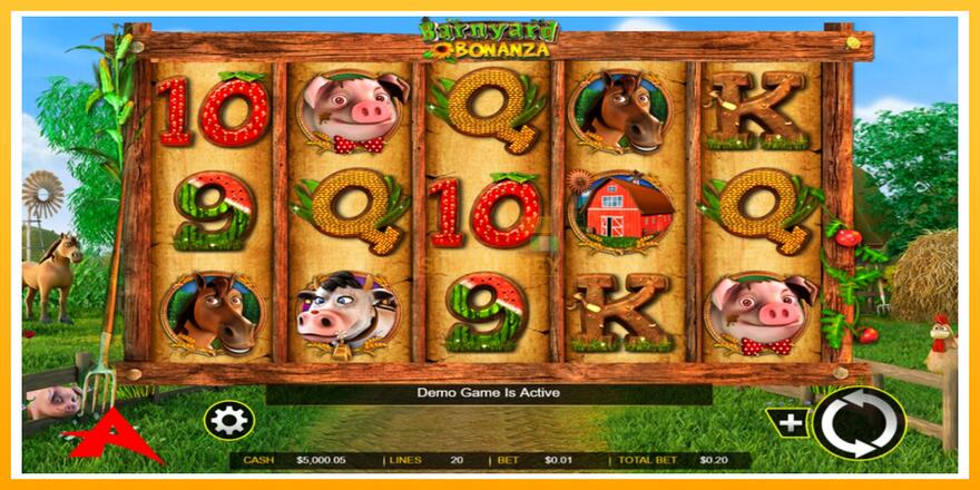 Máquina de jogos Barnyard Bonanza - chance de ganhar dinheiro, foto 1