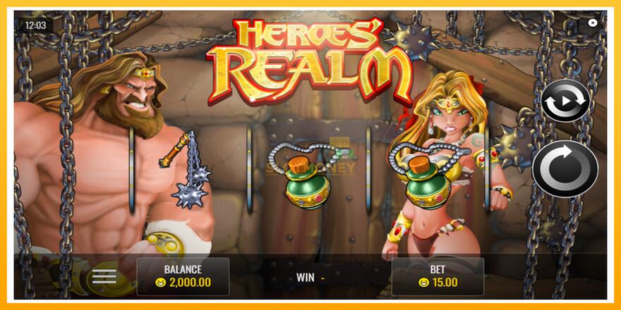 Máquina de jogos Heroes Realm - chance de ganhar dinheiro, foto 2